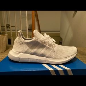 Adidas Swift Run shoes.
